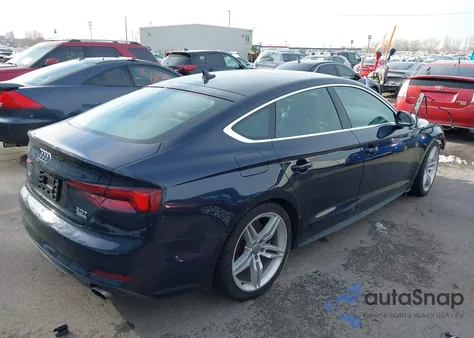 2018 Audi A5 2.0T Premium z USA, uszkodzony, nr VIN WAUENCF50JA110910